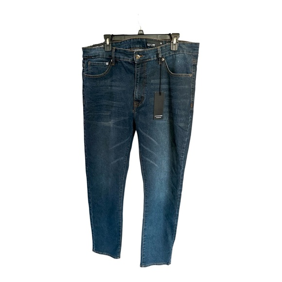 WXYZ Men’s Nomad Slim Fit Stretch Jeans W38 L32 - Picture 7 of 8